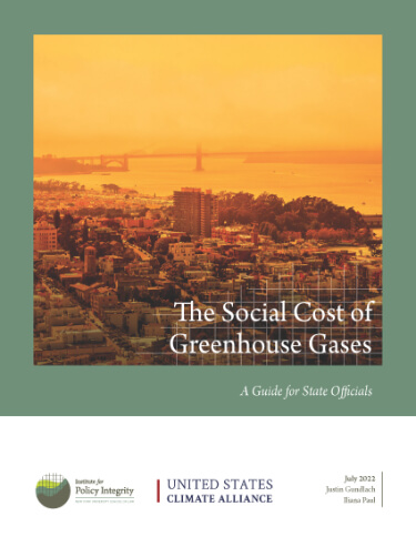 The Social Cost of Greenhouse Gases: A Guide for State Officials, produced for the Alliance by the Institute for Policy Integrity at New York University School of Law, informs states’ use of the SC-GHG in policymaking and analysis.