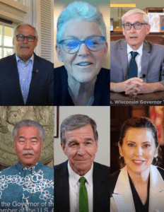 The U.S. Climate Alliance today marked its fifth anniversary with a series of video messages, featuring White House National Climate Advisor Gina McCarthy and several leading Alliance governors, including the governors of Oregon, North Carolina, Wisconsin, New York, Hawaii, Washington, Connecticut, Colorado, Nevada, Michigan, and Pennsylvania.