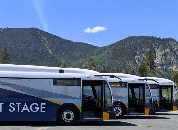 Transportation | Summit Stage BEB Ribbon Cutting in Colorado