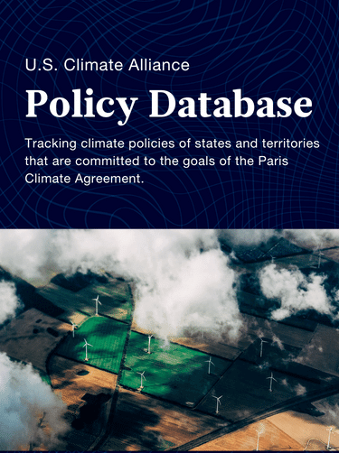 The U.S. Climate Alliance today launched a new website and first-of-its-kind Policy Database, which, together, provide one of the country’s most detailed snapshots of state-led climate action to date.