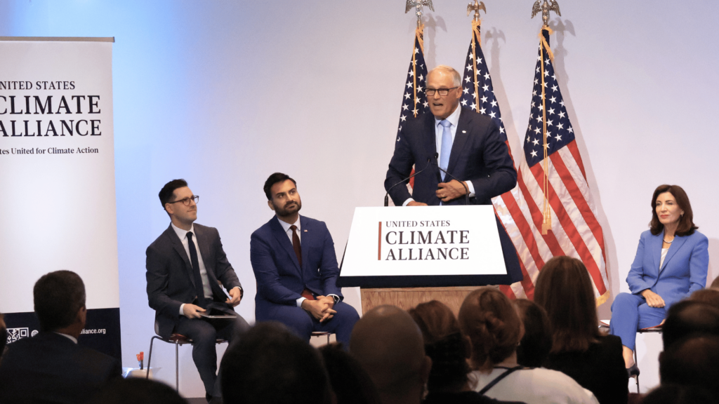 Washington Governor Jay Inslee | Climate Week NYC 2023 – Decarbonizing America’s Buildings | U.S. Climate Alliance