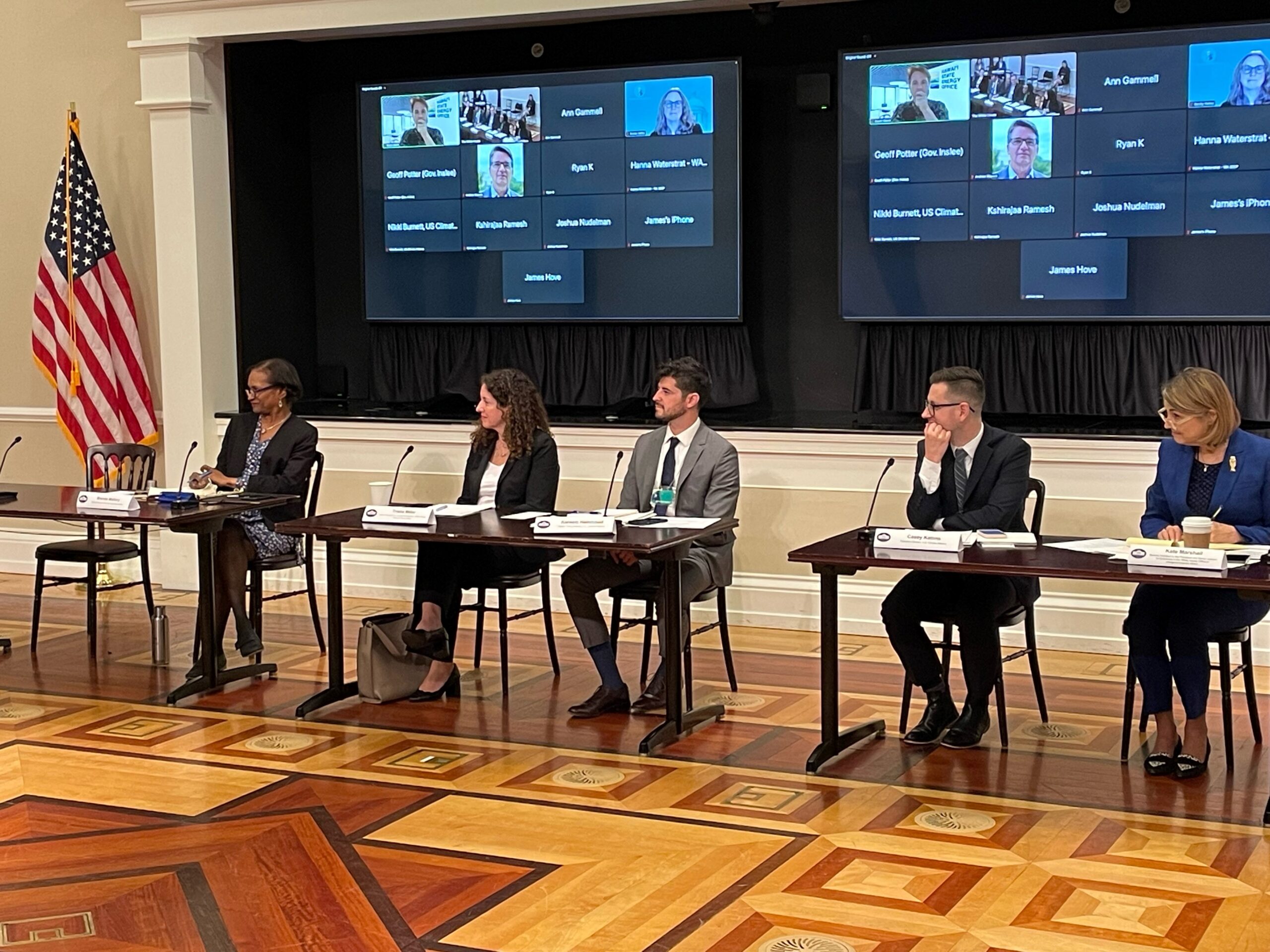 U.S. Climate Alliance Buy Clean Convening at the White House in October 2022.