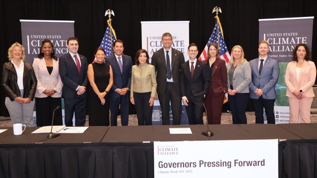 The U.S. Climate Alliance today released new analysis showing its members have collectively reduced net greenhouse gas emissions 24 percent below 2005 levels, while increasing their collective GDP by 34 percent.