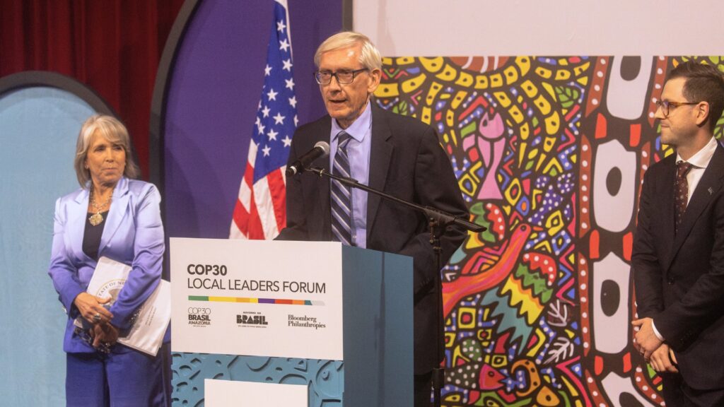 Alliance co-chair Wisconsin Governor Tony Evers.