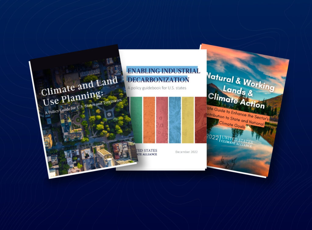 U.S. Climate Alliance Member Support | Policy guides published by the U.S. Climate Alliance.