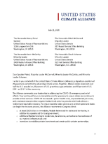 The U.S. Climate Alliance submitted a letter to congressional leaders to outline recommendations for federal COVID-19 emergency and relief efforts.